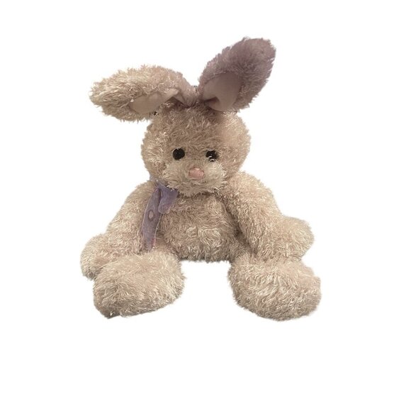 GUND Classic Beige Bunny Rabbit Plush‎ Posable ears Easter Floppy Adorable! - Picture 2 of 7